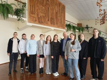 Первокурсники направления подготовки 35.03.07 «Технология производства и переработки сельскохозяйственной продукции» посетили музей университета Первокурсники направления подготовки 35.03.07 «Технология производства и переработки сельскохозяйственной продукции» посетили музей университета