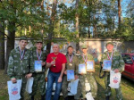 Команда военно-спортивного клуба "Витязь" приняла участие в ежегодном слете «Тропою героев»