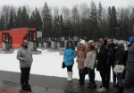 Студенты 1 курса института ВМиБ  посетили  мемориальный комплекс «Хацунь»