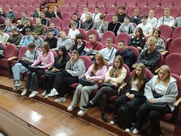 Одна из встреч в цикле «Разговоры о важном» Одна из встреч в цикле «Разговоры о важном»