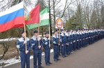 Парад объединенных механизированных студенческих отрядов