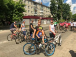 Студенты и сотрудники техникума приняли участие в велопробеге, посвященном Дню России