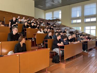 Встреча начальника Управления комплексной безопасности, ГО и ЧС со студентами 1-4 курсов направления подготовки 09.03.03 Прикладная информатика Встреча начальника Управления комплексной безопасности, ГО и ЧС со студентами 1-4 курсов направления подготовки 09.03.03 Прикладная информатика