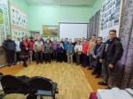 Встреча с ветеранами педагогического труда И.Н. Ковалевым, Е.Д. Труновым и В.И. Герасименко
