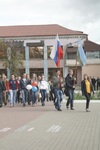 Студенты и преподаватели колледжа принимали участие в городском митинге, посвященном Дню освобождения Брянщины от немецко-фашистских захватчиков