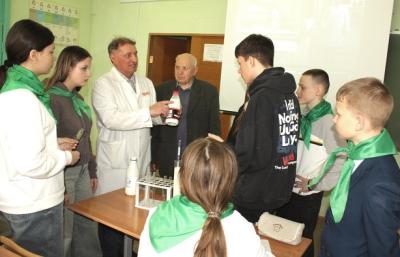 Теперь и агроклассники знают, что качество молока начинается с фермы Теперь и агроклассники знают, что качество молока начинается с фермы