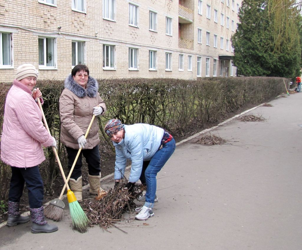 СУББОТНИК НАЧИНАЕТСЯ В СРЕДУ