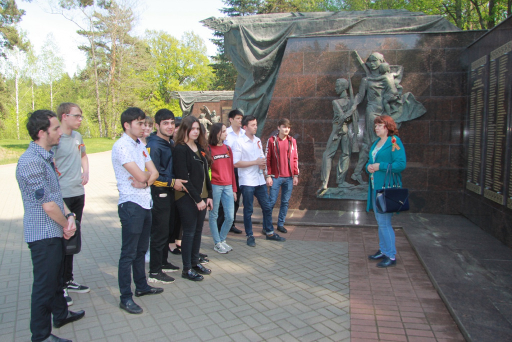 Посещение мемориального комплекса «Партизанская поляна»
